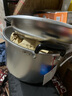 金喜鋁湯鍋家用燃氣燒水煮稀飯燉面鍋加高厚銻鍋大容量老層蒸鍋 36CM推薦13-15人用 曬單實(shí)拍圖