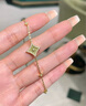 LOLA ROSE羅拉玫瑰雙閃星系列項鏈女生日禮物節日禮物送女友 東陵玉項鏈+手鏈套裝 曬單實(shí)拍圖