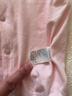 babycare寶寶連體衣純棉新生兒長袖爬服哈衣滿月嬰兒衣服 薄紗粉  80cm 曬單實拍圖