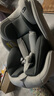 貝倍適兒童安全座椅汽車通用0-4-12歲寶寶嬰兒旋轉(zhuǎn)車載isofix便攜坐椅 尊享灰（硬接口+上拉帶+側(cè)防） 曬單實(shí)拍圖