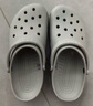 卡洛馳（CROCS）男女鞋經(jīng)典洞洞鞋休閑時(shí)尚潮流沙灘鞋包頭涼拖鞋 10001-1FT 42-43 曬單實(shí)拍圖