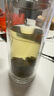 富光男女士雙層玻璃杯 高硼硅玻璃304茶隔水杯子 帶茶隔泡茶杯500ml 曬單實(shí)拍圖