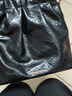 CHARLES&KEITH迷你菱格流浪包單肩斜挎雙肩包包女包生日禮物CK2-60782390 Black黑色 S 曬單實(shí)拍圖