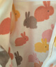 戴維貝拉（DAVE＆BELLA）兒童搖粒絨外套女童上衣洋氣寶寶衣服休閑男童外衣秋裝2025新款 小兔印花【現貨】 90 cm（建議身高80-90cm） 曬單實(shí)拍圖
