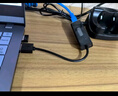 綠聯(lián)（UGREEN）USB3.0轉(zhuǎn)網(wǎng)口千兆百兆有線網(wǎng)卡轉(zhuǎn)RJ45網(wǎng)線轉(zhuǎn)接頭網(wǎng)口轉(zhuǎn)換器 適用蘋果Mac華為筆記本電腦Switch USB轉(zhuǎn)百兆網(wǎng)口 曬單實拍圖