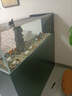 森森（SUNSUN）原生態(tài)溪流缸魚缸造景家用原生缸客廳超白玻璃底濾魚缸包安裝 庫里藍-專業(yè)款 升級底濾（雙重滴濾盒） 1.2米長47.6cm寬40cm缸高+85cm柜高 曬單實拍圖