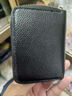 萬(wàn)佳臻卡包男防消磁防盜刷卡套2025女式多卡位卡夾拉鏈款信用證件卡片包 鏡窗20卡位【黑色】 曬單實(shí)拍圖