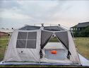 牧高笛（MOBIGARDEN）帳篷 戶外露營黑膠防曬速開帳篷假日山居10.9 NX23661017 晨霧白 曬單實拍圖