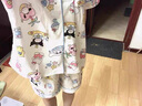 啄木鳥(niǎo)蠟筆小新睡衣女款夏季2025新款純棉紗布短袖可愛(ài)網(wǎng)紅家居服三件套 云朵棉-J2842#頑皮小新三件套 M 【建議75-100斤】 曬單實(shí)拍圖