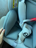 貝倍適兒童安全座椅汽車(chē)通用0-4-12歲寶寶嬰兒旋轉(zhuǎn)車(chē)載isofix便攜坐椅 尊享灰（硬接口+上拉帶+側(cè)防） 曬單實(shí)拍圖