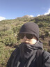 蕉下（beneunder）防曬帽女遮陽帽子男士夏季防曬面罩漁夫帽釣魚帽登山帽太陽帽 灰 曬單實拍圖