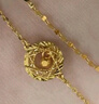 中國黃金（CHINA GOLD）黃金手鏈莫比烏斯金手鏈女士足金送媽媽老婆女友生日情人節(jié)禮物 莫比烏斯雙層手鏈+摯愛玫瑰禮盒 曬單實(shí)拍圖