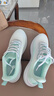 鴻星品尓克大碼女鞋41一43運動(dòng)鞋2026秋季超輕軟底晨練跑步鞋透氣休閑鞋 白綠a款 42 曬單實(shí)拍圖