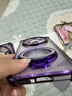 貝洛米 閃粉磁吸支架適用華為mate60pro手機殼mate60新款mate70氣囊防摔mate70pro自帶鏡頭膜保護套 南糯紫+閃粉卡閃粉支架氣囊防摔 華為Mate60Pro 曬單實(shí)拍圖