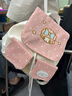 途尊新款韓系小眾ins風(fēng)格子雙肩包抽繩刺繡小羊背包學(xué)院風(fēng)休閑書(shū)包潮 粉色小羊刺繡 曬單實(shí)拍圖