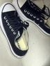 匡威（Converse）官方All Star Lift女低幫帆布鞋典厚底鞋黑色560250C 黑色/560250C 36.5 曬單實(shí)拍圖