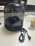 哈曼卡頓（Harman/Kardon）琉璃4代 360度環(huán)繞立體聲 菱形氛圍燈效 下沉式低音炮 桌面藍牙音箱 Aura Studio4黑色 曬單實(shí)拍圖
