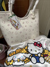 toutou2025女包大容量 HELLO KITTY凱蒂貓托特包單肩包生日禮物 曬單實(shí)拍圖