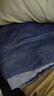 無(wú)印良品（MUJI）女式 漢麻混牛仔長(cháng)款馬甲背心馬夾女款坎肩無(wú)袖上衣夏季 丹寧回潮 藏青色 M （160/84A） 曬單實(shí)拍圖