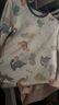 俞兆林兒童睡衣夏季薄款七分袖寶寶空調衣服男童女童家居服套裝中大童 曬單實(shí)拍圖