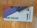 HMD102 4G全網(wǎng)通 傳承諾基亞經(jīng)典 雙卡雙待 直板大按鍵大字體學(xué)生老人功能機備用AI手機 紫色 曬單實(shí)拍圖
