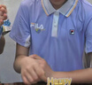 FILA斐樂兒童童裝裙子2025年秋季新款女童小童運(yùn)動針織百褶連衣裙 清涼紫-FPU 130 曬單實(shí)拍圖