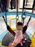 曼迪卡威（Mdikawe）蹦蹦床室內(nèi)家用嬰兒童1-2-3-6-10歲寶寶跳跳床小孩蹭蹭床玩具禮物 曬單實拍圖