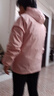 春秋外套女短款百搭休閑韓版寬松大碼夾克二八月小香風(fēng)薄款防風(fēng)衣 粉色 3XL 150-165斤 曬單實拍圖