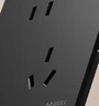 施耐德電氣 單聯(lián)六類(lèi)電腦插座 86型網(wǎng)絡(luò )網(wǎng)線(xiàn)信息插座面板 皓呈系列 雅致黑色 曬單實(shí)拍圖