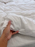 無(wú)印良品A類(lèi)100%全棉90%白鴨絨被子 加厚羽絨被冬季空調被芯 200*230cm 曬單實(shí)拍圖