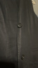 無(wú)印良品（MUJI）女式 漢麻混斜紋長(cháng)款馬甲馬夾女款無(wú)袖上衣夏季 BC2LFC5S 黑色 L （165/88A） 曬單實(shí)拍圖