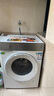 西門(mén)子（SIEMENS）新品iQ500小幸熨 10公斤變頻滾筒家用洗衣機(jī) 超氧空氣洗 蒸汽除皺 深層凈洗  臟污檢測(cè) 智能投放 WG54K7D00W 曬單實(shí)拍圖
