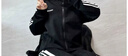 adidas休閑舒適三條紋立領(lǐng)夾克外套男裝秋季阿迪達(dá)斯官方輕運(yùn)動(dòng) 黑色/白(推薦選大一碼) L 曬單實(shí)拍圖