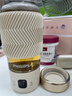 飛利浦（PHILIPS）養(yǎng)生壺便攜電熱杯電燉杯高硼硅玻璃燒水杯迷你辦公室煮茶壺帶茶隔 曬單實(shí)拍圖