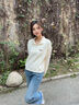 都市麗人加絨衛衣女款2025年最新款秋冬小個(gè)子半拉鏈polo領(lǐng)女士秋裝外套女 曬單實(shí)拍圖