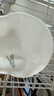 速比濤（Speedo）硅膠泳帽純色經(jīng)典柔韌Q彈舒適不勒防水護(hù)發(fā)硅膠泳帽 白色 曬單實拍圖