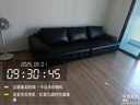 芝華仕（CHEERS）勞倫斯黑色真皮藝沙發(fā)客廳2025新款家用芝華士3139黑四 曬單實(shí)拍圖