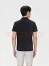 KOLON SPORT/可隆SECO空氣POLO衫 男子戶外吸濕速干防曬UPF50+抗菌T恤上衣 LHPT5AT885-BK 黑色 2XL185/104A 曬單實(shí)拍圖