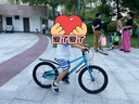 途銳達(dá)超輕兒童自行車3-6-8歲女孩男孩腳踏車小孩學(xué)生單車18寸峰鳥藍(lán) 曬單實拍圖