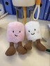 Jellycat英國Jellycat新款趣味成對棉花糖包包掛飾毛絨玩具掛件鑰匙扣 多色 高15 X 寬11 CM 曬單實(shí)拍圖