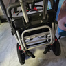 京巧輪椅小型輕便折疊便攜式帶拉桿家用醫(yī)用老人專用出行旅行手推車 曬單實拍圖
