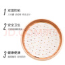 展藝蒸籠紙28cm*100張一次性食品級圓形包子饅頭月餅面點蒸屜不沾墊紙 曬單實拍圖