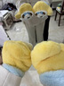 津炳勝保暖手套女冬季毛絨可愛(ài)加絨冬天防風(fēng)防寒掛脖男學(xué)生全指連指手套 黃色飛行員小狗【加絨加厚丨防丟設計】 帶加長(cháng)可拆卸掛繩 曬單實(shí)拍圖