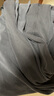 lululemon丨Contrast-Ribbed Softstreme 女士羅紋拼接闊腿褲 LW5HUXA 黑色 M 曬單實(shí)拍圖
