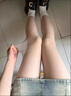 阿凡迪【2D超柔】超薄絲襪女防勾絲面膜襪高彈光腿神器美膚打底連褲襪 曬單實(shí)拍圖
