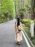 歐迪惠（Oudihui）新中式輕國風(fēng)吊帶連衣裙子夏季2025新款春季女裝開(kāi)衫三件套裝長(cháng)裙 開(kāi)衫+吊帶+半身裙 M 曬單實(shí)拍圖