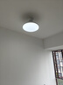 美的（Midea）風(fēng)扇燈餐廳吊扇燈led臥室燈隱形扇葉遙控三防燈具熟睡風(fēng)包安裝 曬單實(shí)拍圖