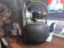 詠夏鑄鐵煮茶壺 圍爐炭火爐專(zhuān)用生鐵壺無(wú)涂層燒水壺泡茶壺功夫茶具燒 1.2描金福梅無(wú)茶網(wǎng) 曬單實(shí)拍圖