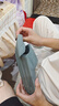 潔麗雅（Grace）居家情侶加厚拖鞋簡(jiǎn)約清新馬卡龍色男女款涼拖涼拖鞋 灰藍 40/41 曬單實(shí)拍圖