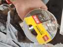 得力（deli）玻璃纖維鋁箔膠帶 加厚耐高溫抗拉扯 管道隔熱密封 60mm*20m*150μm 銀色1卷 JL651 曬單實(shí)拍圖